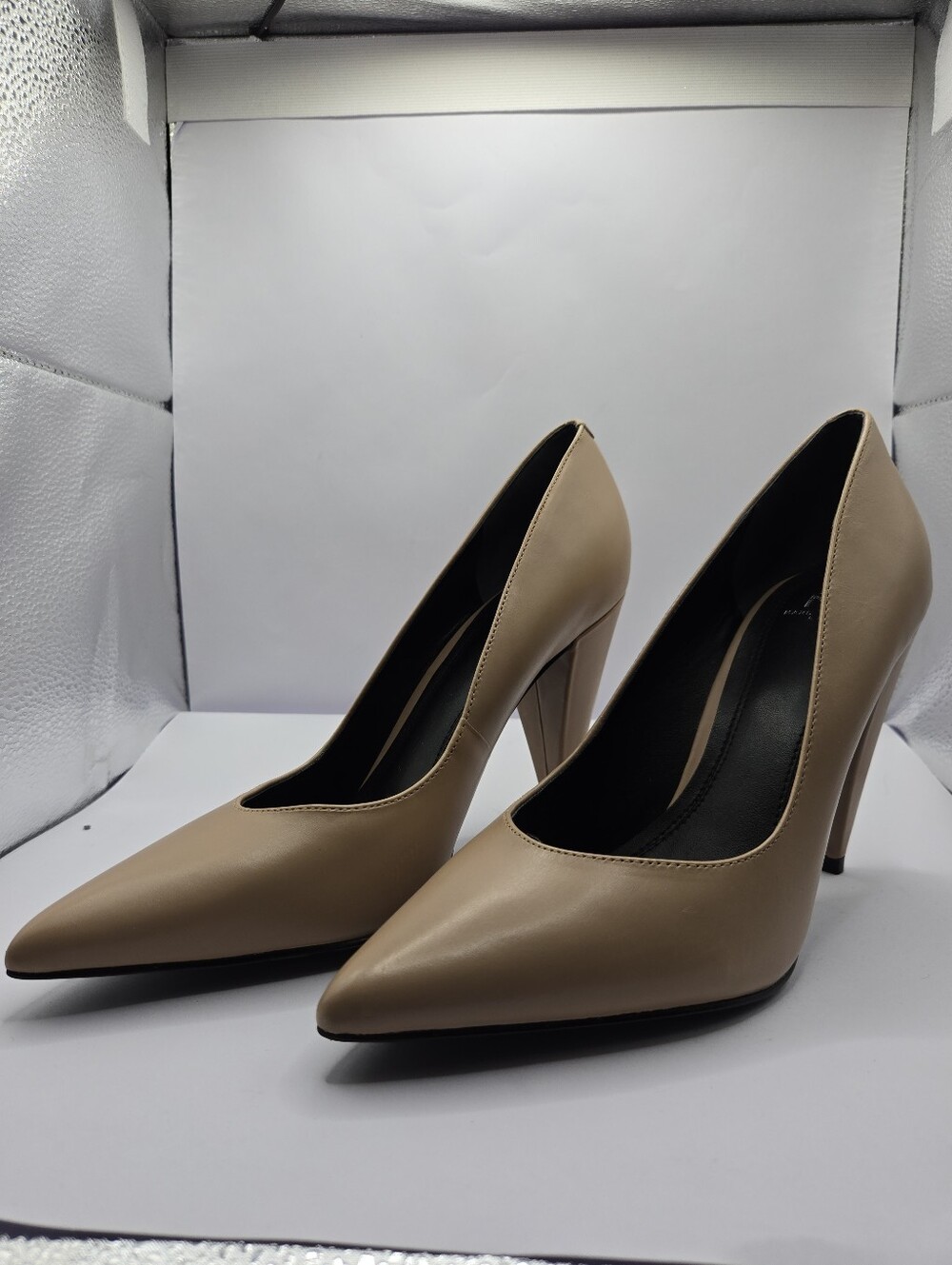 Marc Fisher Ltd Leather Hesla Cone-heeled Pumps